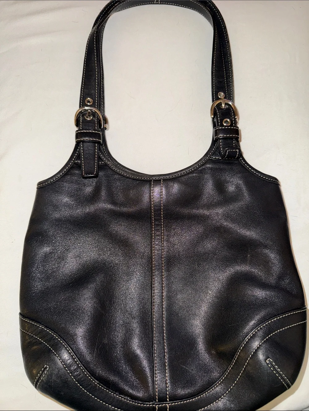 VINTAGE COACH SOHO LEATHER PURSE